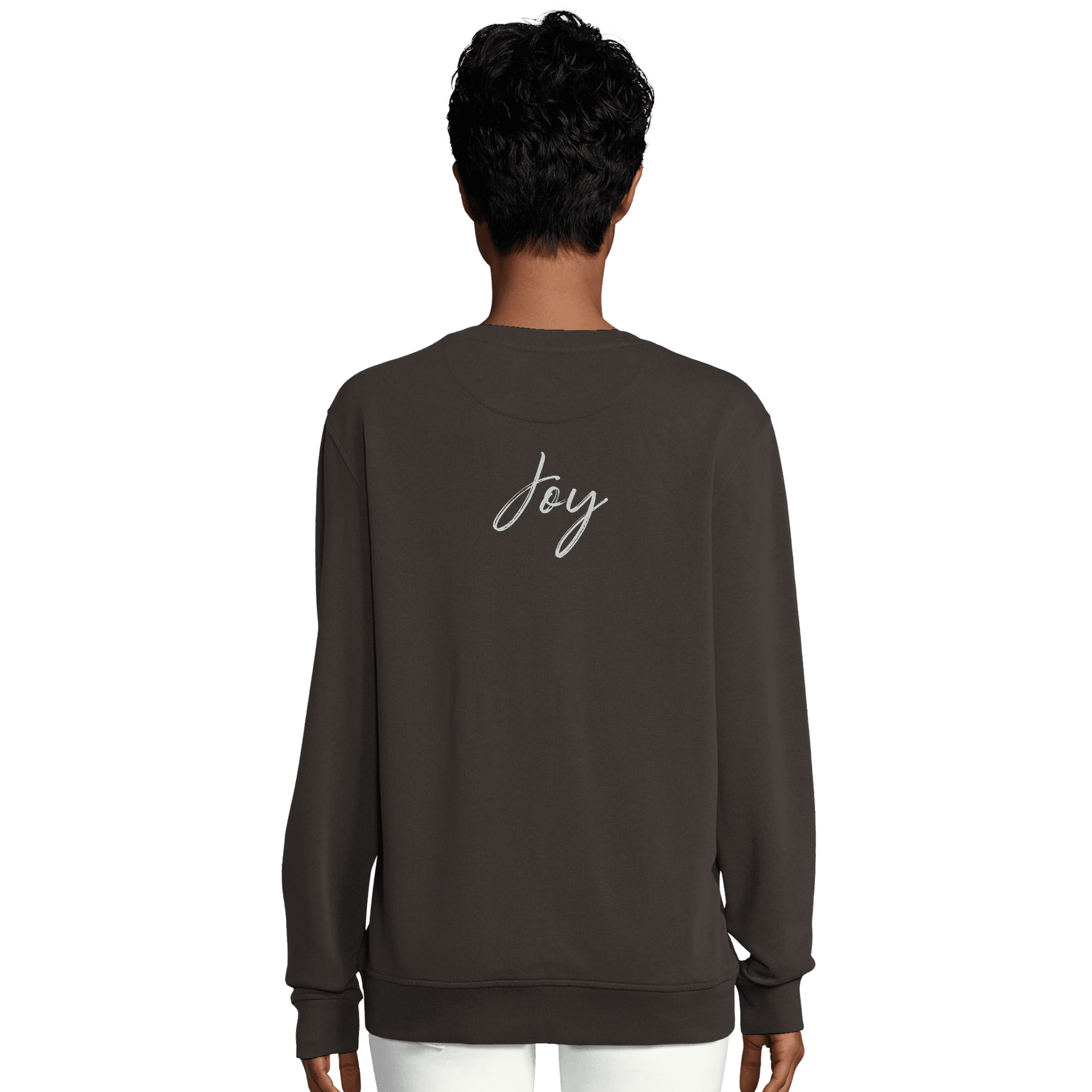 Joy - "Dancing Cowboy" Sweatshirt deep charcoal grey XS 6