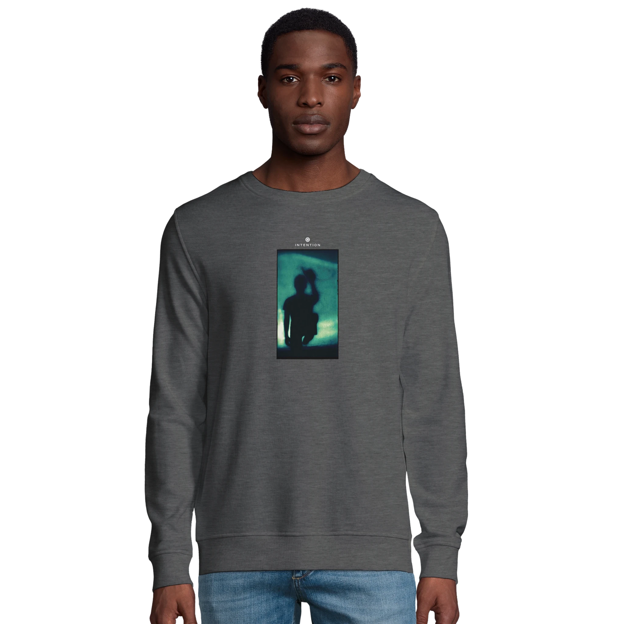 Joy - "Dancing Cowboy" Sweatshirt Grey Melange XS 3