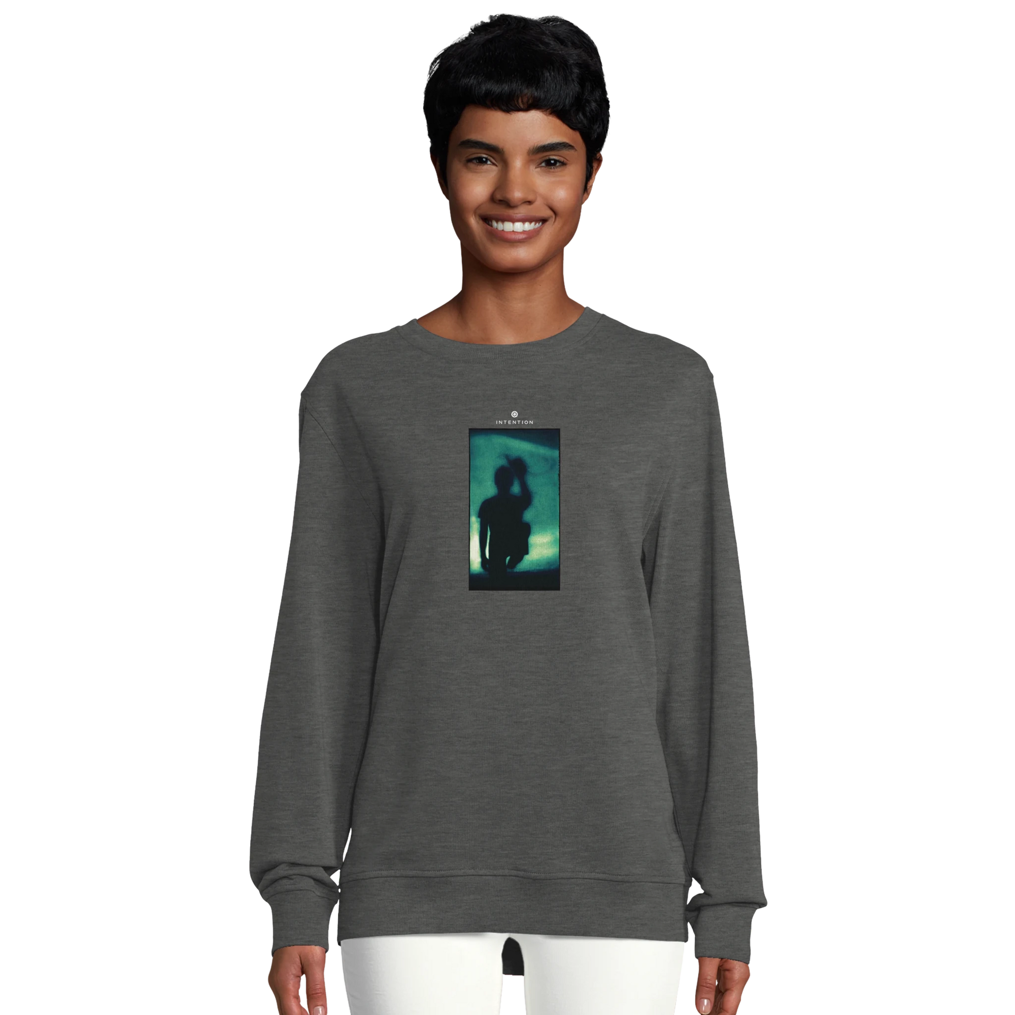 Joy - "Dancing Cowboy" Sweatshirt Grey Melange XS 5