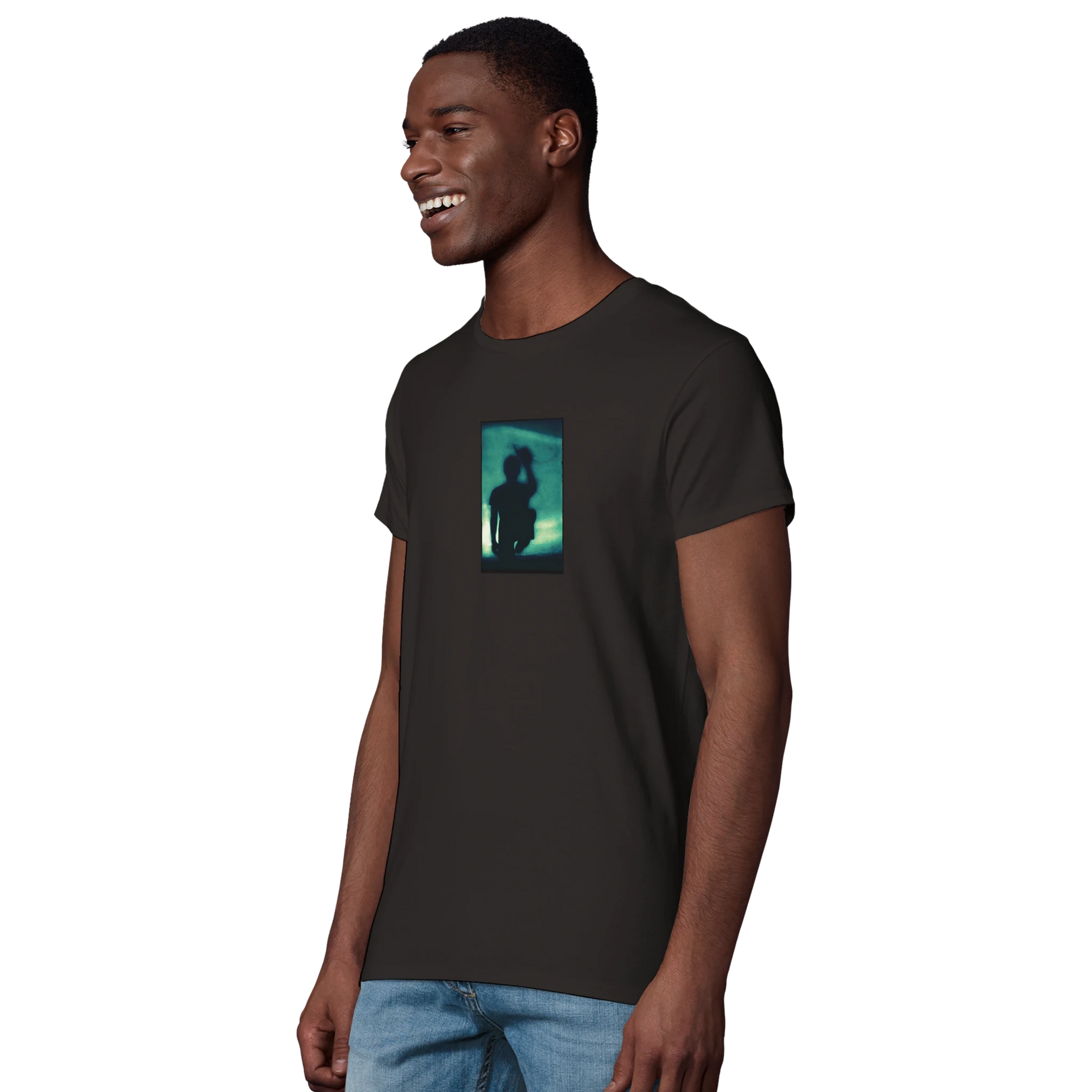 Joy - "Dancing Cowboy" T-shirt Deep Black XS 6