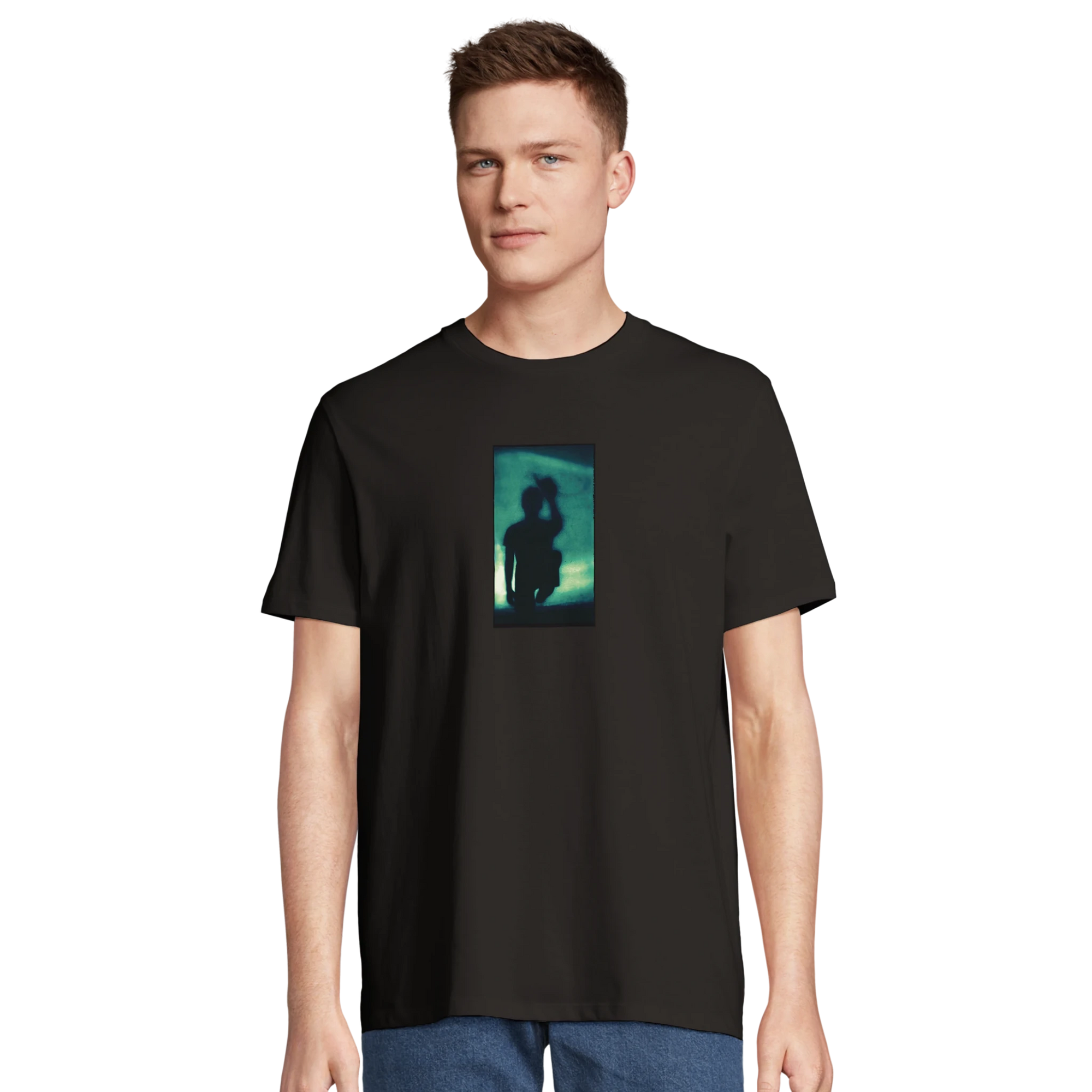 Joy - "Dancing Cowboy" T-shirt Deep Black XS 5