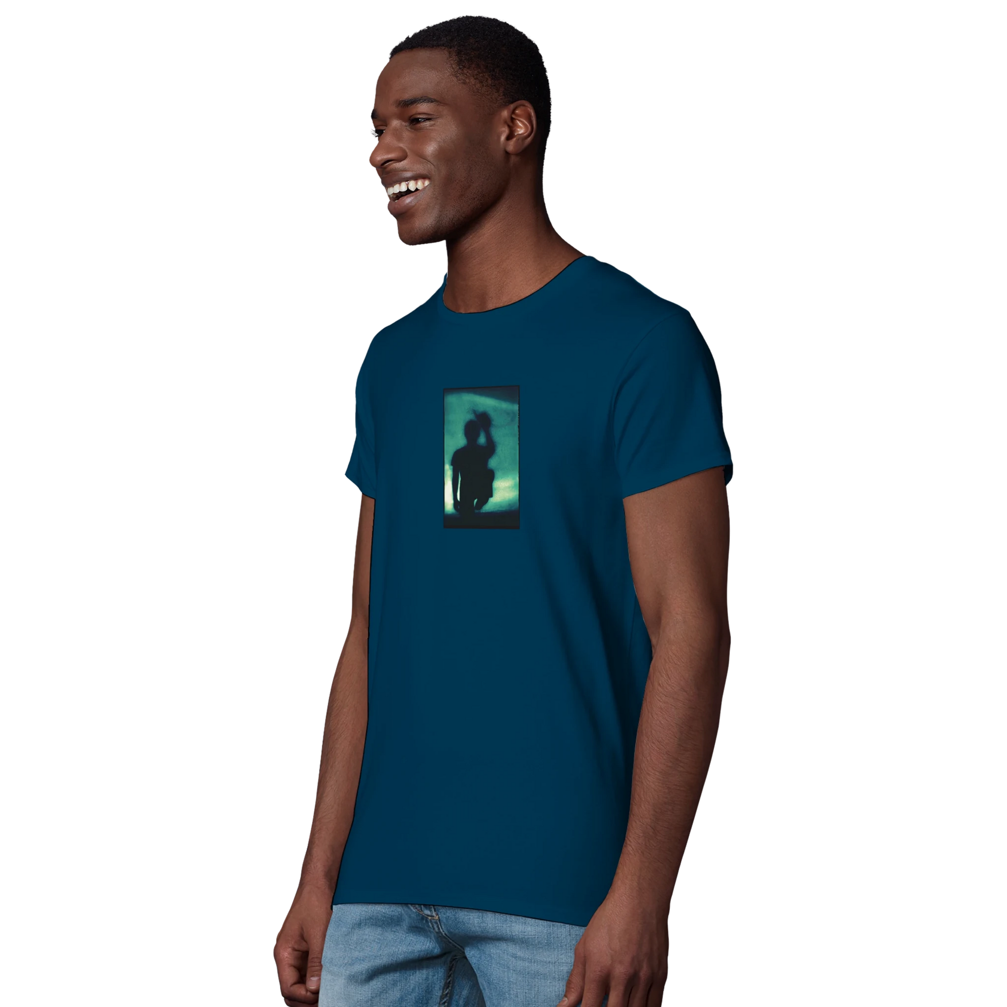 Joy - "Dancing Cowboy" T-shirt denim XS 6