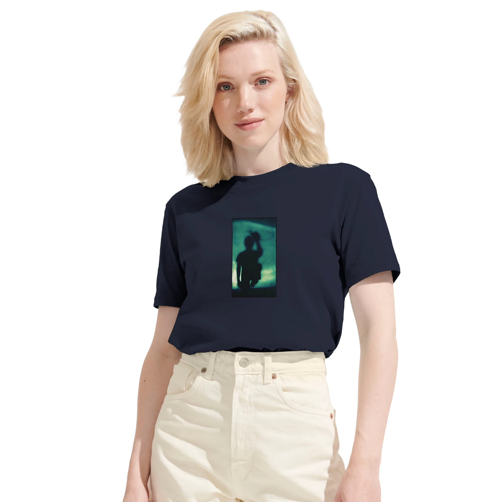 Joy - "Dancing Cowboy" T-shirt French Navy XS 6