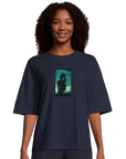 Joy - "Dancing Cowboy" T-shirt French Navy XS 4