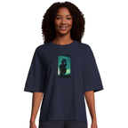 Joy - "Dancing Cowboy" T-shirt French Navy XS 4
