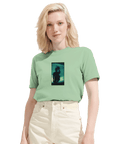 Joy - "Dancing Cowboy" T-shirt frozen green XS 6