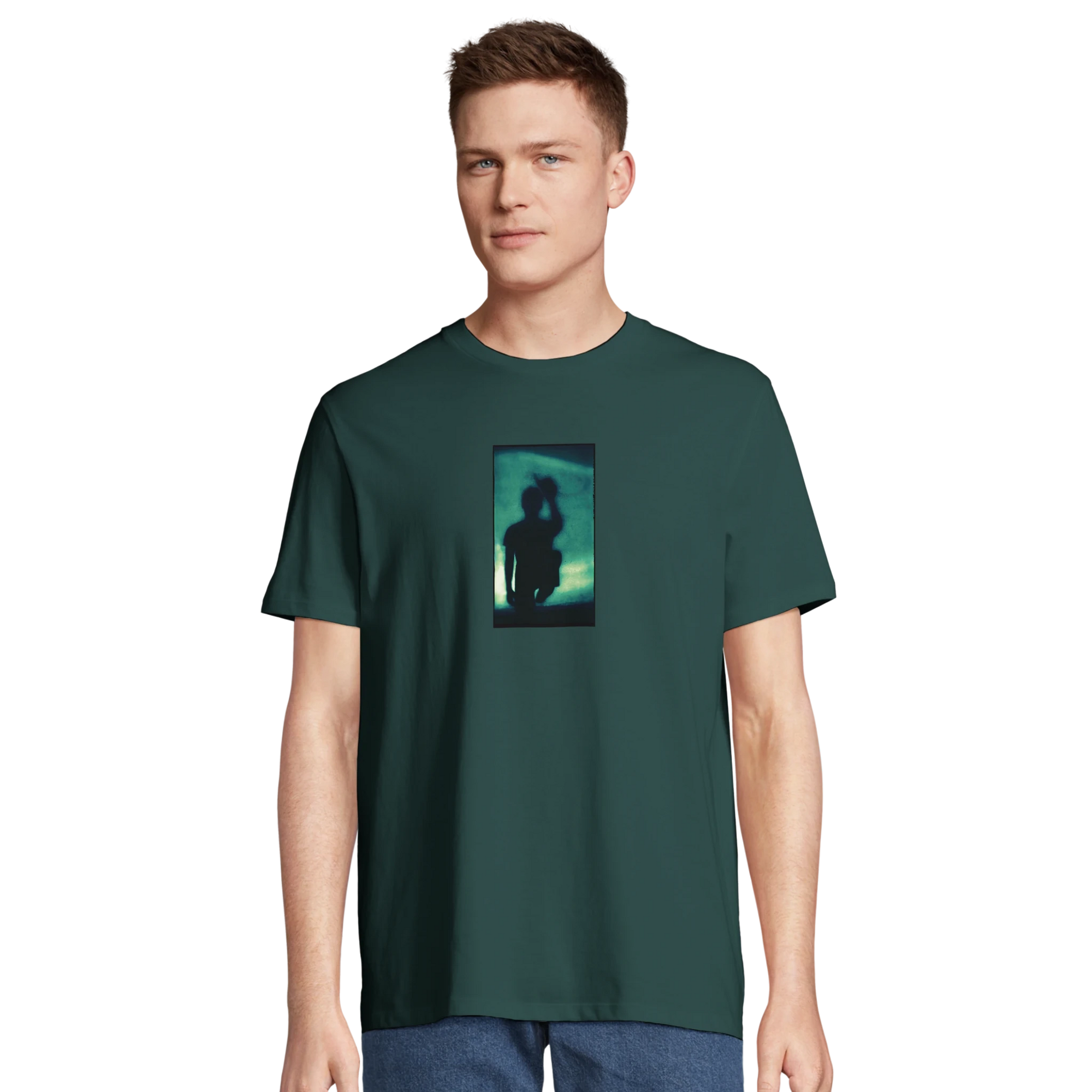 Joy - "Dancing Cowboy" T-shirt green empire XS 4