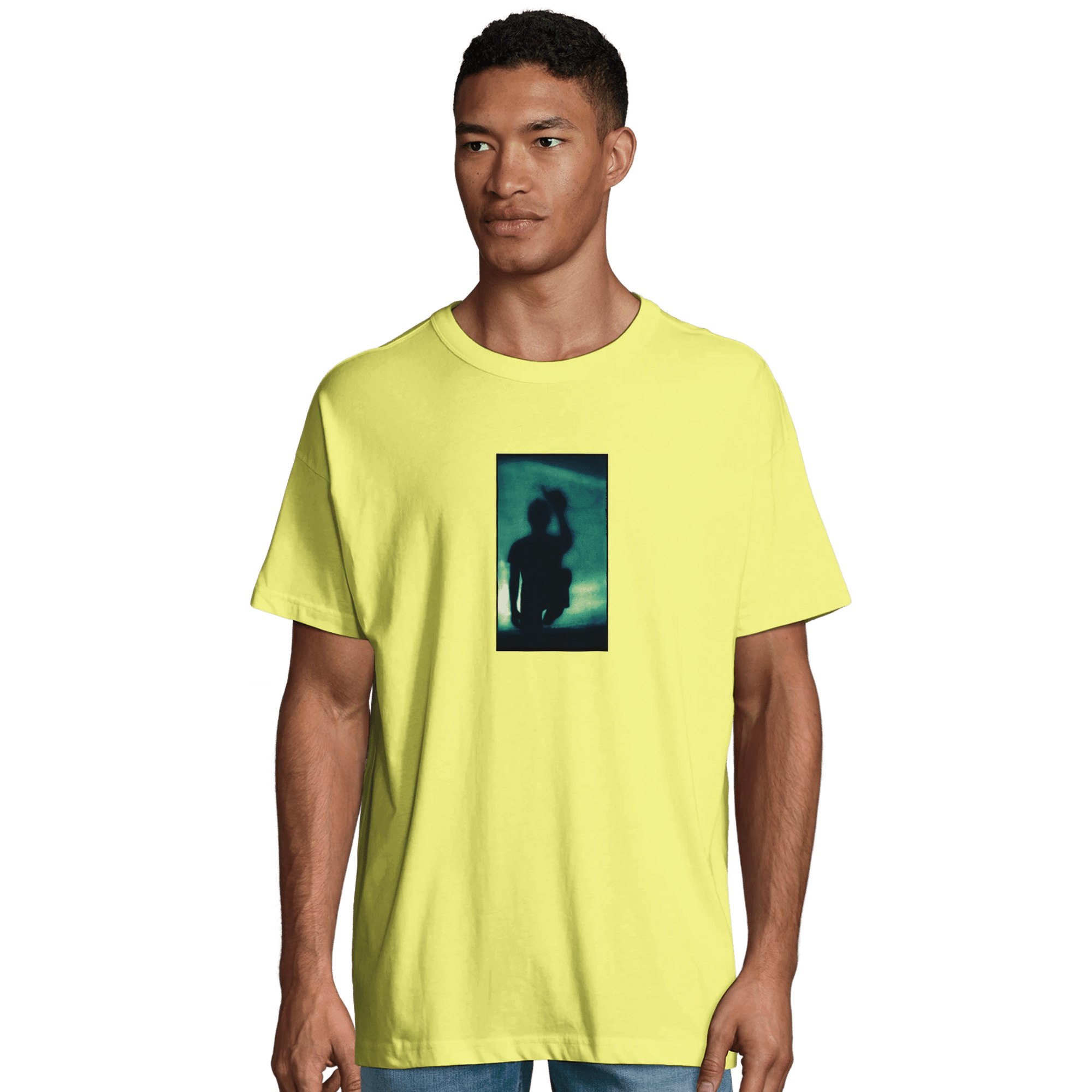 Joy - "Dancing Cowboy" T-shirt Light Yellow S 7