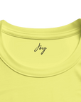 Joy - "Dancing Cowboy" T-shirt Light Yellow XS 2