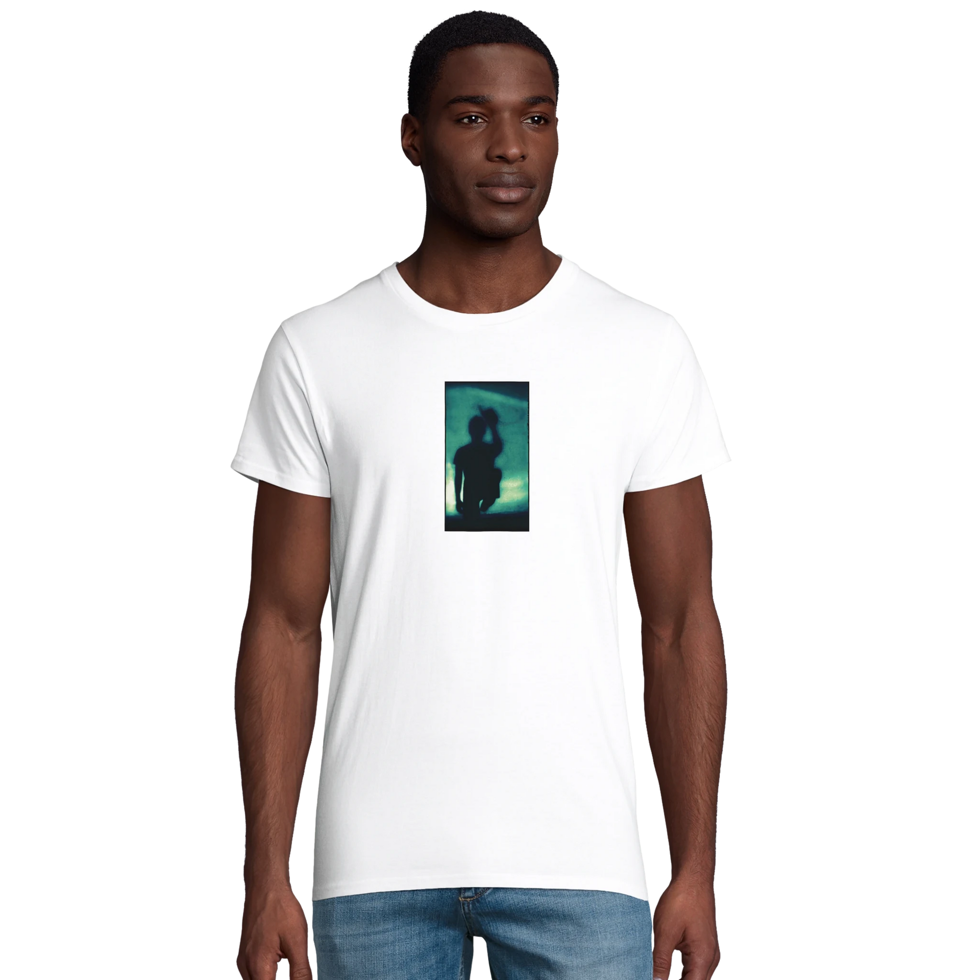 Joy - "Dancing Cowboy" T-shirt White XS 4