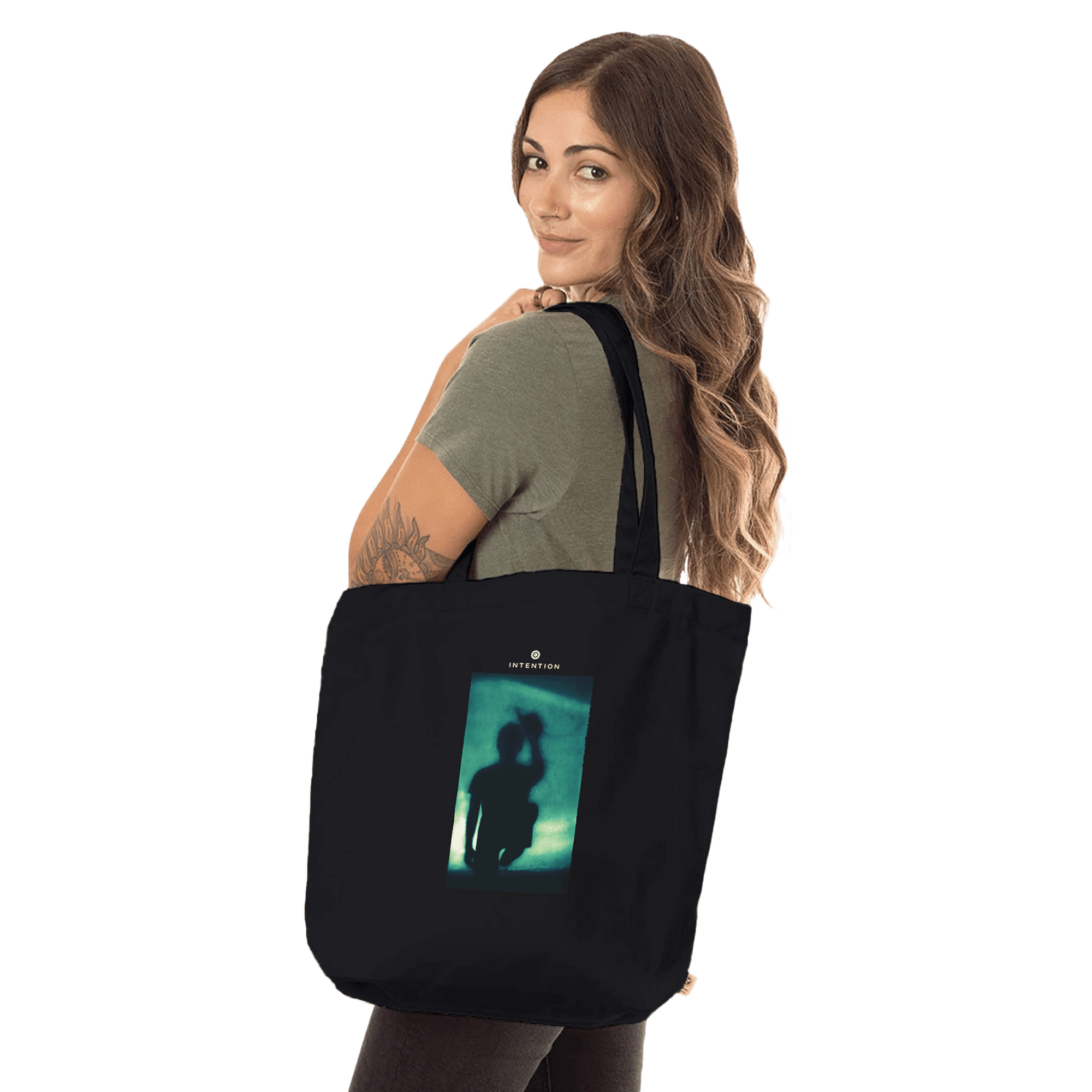 Joy - "Dancing Cowboy" Tote Bag Black 3