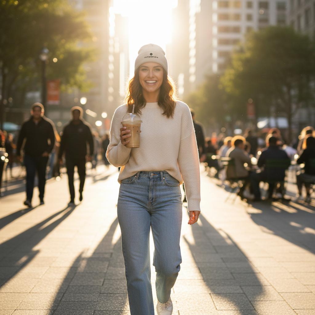 Kind Beanie Beanie Kind Sand One Size 17