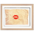 Kiss My Ass Framed print 27x35 cm / 11x14″ Wood frame