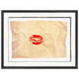 Kiss My Ass Framed print 45x60 cm / 18x24″ Black frame
