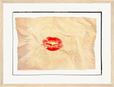 Kiss My Ass Framed print 30x40 cm / 12x16″ Wood frame
