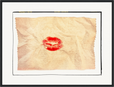 Kiss My Ass Framed print 45x60 cm / 18x24″ Black frame
