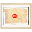 Kiss My Ass Framed print 20x25 cm / 8x10″ Wood frame
