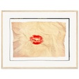 Kiss My Ass Framed print 45x60 cm / 18x24″ Wood frame