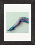 Lacey Leg Framed print 13x18 cm / 5x7″ Black frame 28