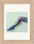 Lacey Leg Framed print 13x18 cm / 5x7″ Wood frame 17