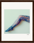 Lacey Leg Framed print 20x25 cm / 8x10″ Dark wood frame 30