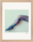 Framed print "Lacey Leg "Framed print cm / 11x14″ Wood frame