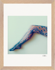 Lacey Leg Framed print 27x35 cm / 11x14″ Wood frame 20