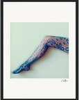 Lacey Leg Framed print 30x40 cm / 12x16″ Black frame 44