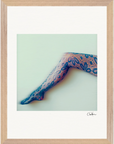 Framed print "Lacey Leg "Framed print cm / 12x16″ Wood frame