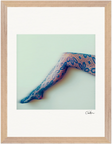Lacey Leg Framed print 30x40 cm / 12x16″ Wood frame 22
