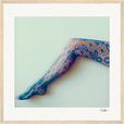 Lacey Leg Framed print 40x40 cm / 16x16″ Wood frame 23