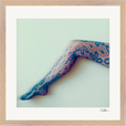 Lacey Leg Framed print 40x40 cm / 16x16″ Wood frame 23