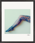 Lacey Leg Framed print 40x50 cm / 16x20″ Black frame 35