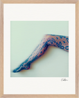 Lacey Leg Framed print 40x50 cm / 16x20″ Wood frame 24