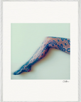Framed print "Lacey Leg "Framed print cm / 24x32″ White frame