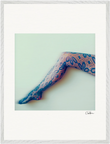 Lacey Leg Framed print 60x80 cm / 24x32″ White frame 15