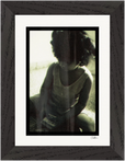 Little Secret Framed print 13x18 cm / 5x7″ Black frame 40