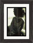 Little Secret Framed print 13x18 cm / 5x7″ Black frame 40