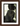 Little Secret Framed print 13x18 cm / 5x7″ Dark wood frame 41