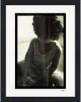 Little Secret Framed print 15x20 cm / 6x8″ Black frame 60