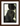Little Secret Framed print 15x20 cm / 6x8″ Dark wood frame 42