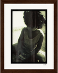 Little Secret Framed print 15x20 cm / 6x8″ Dark wood frame 42