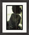 Little Secret Framed print 20x25 cm / 8x10″ Black frame 42