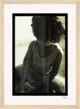 Little Secret Framed print 21x29.7 cm / 8x12" Wood frame 26