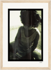Little Secret Framed print 21x29.7 cm / 8x12" Wood frame 26