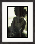 Little Secret Framed print 27x35 cm / 11x14″ Black frame 44