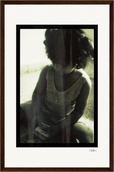 Little Secret Framed print 28x43  cm / XL (11x17″) Dark wood frame 46