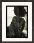 Little Secret Framed print 30x40 cm / 12x16″ Black frame 46