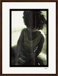 Little Secret Framed print 30x40 cm / 12x16″ Dark wood frame 47