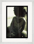 Little Secret Framed print 30x40 cm / 12x16″ White frame 12